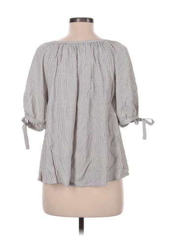 Max Studio 3/4 Sleeve Blouse (view 2)