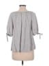 Max Studio Gray 3/4 Sleeve Blouse Size M - photo 2