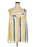 ModCloth 100% Polyester Yellow Sleeveless Blouse Size 4X - photo 1