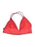 H&M Solid Red Swimsuit Top Size 6 - photo 2