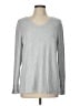 Chico's Silver Pullover Sweater Size Lg (2) - photo 1