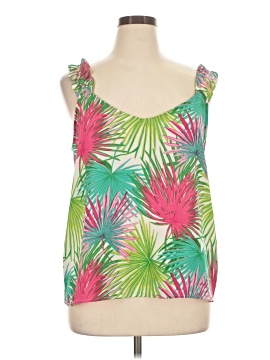 Rose + Olive Sleeveless Top