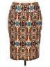 Lularoe Print Teal Formal Skirt Size 24 - 26 - photo 1