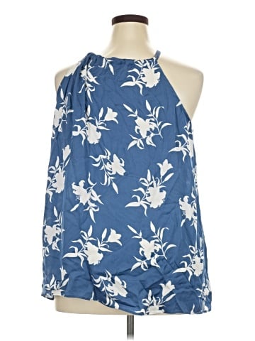 41Hawthorn Sleeveless Silk Top (view 2)