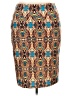 Lularoe Print Teal Formal Skirt Size 24 - 26 - photo 2