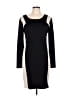 Corey P. Color Block Black Casual Dress Size L (estimated) - photo 1