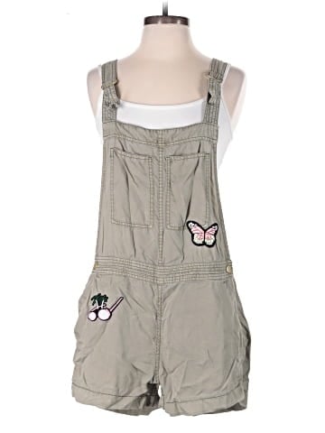 Divided by H&M Overall Shorts (view 1)