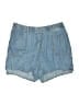 Torrid 100% Tencel Blue Denim Shorts Size 4X Plus (4) - photo 1
