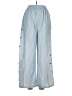 Unbranded Checkered-gingham Blue Casual Pants Size XL - photo 1