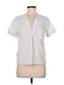 J.Crew 100% Cotton Ivory Short Sleeve Blouse Size M - photo 1