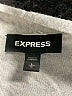 Express Stripes Black Silver Cardigan Size L - photo 7