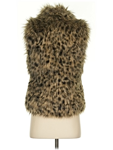 MICHAEL Michael Kors Faux Fur Vest (view 2)