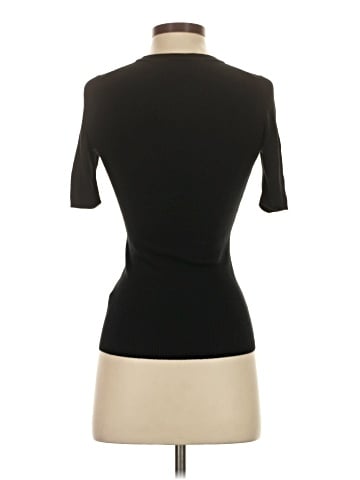 Enza Costa Short Sleeve Turtleneck (view 2)