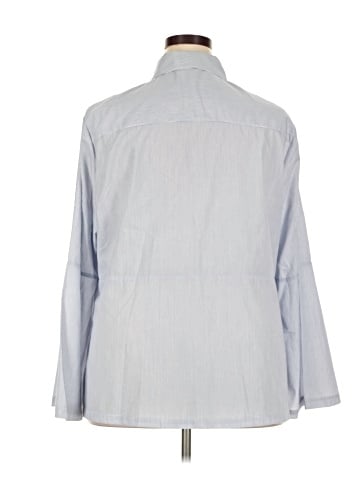 Lane Bryant Outlet Long Sleeve Polo (view 2)