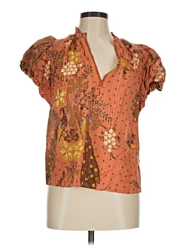 Ulla Johnson Short Sleeve Blouse (view 1)