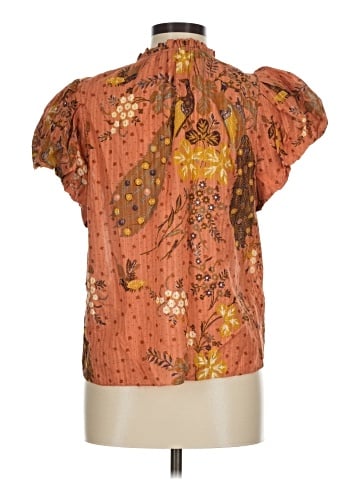 Ulla Johnson Short Sleeve Blouse (view 2)