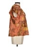Ulla Johnson Orange Short Sleeve Blouse Size 8 - photo 4