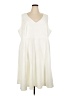 Torrid Solid Ivory Casual Dress Size 28 - photo 1