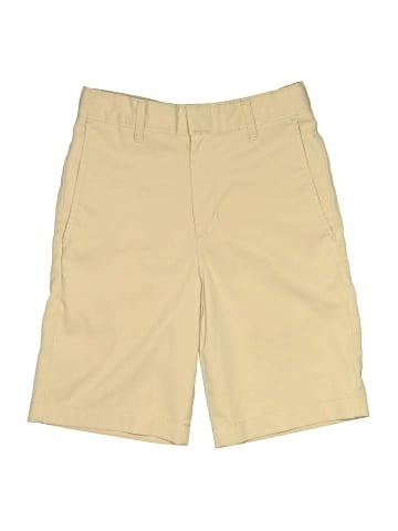 flynn and o'hara Khaki Shorts (view 1)