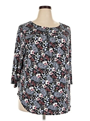 T Tahari 3/4 Sleeve Blouse (view 1)