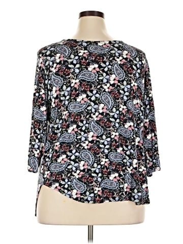 T Tahari 3/4 Sleeve Blouse (view 2)