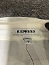 Express Ivory 3/4 Sleeve Button-Down Shirt Size L - photo 7