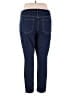 Old Navy Solid Blue Jeans Size 18 - photo 2
