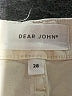 Dear John Ivory Jeans Size 28 waist - photo 7