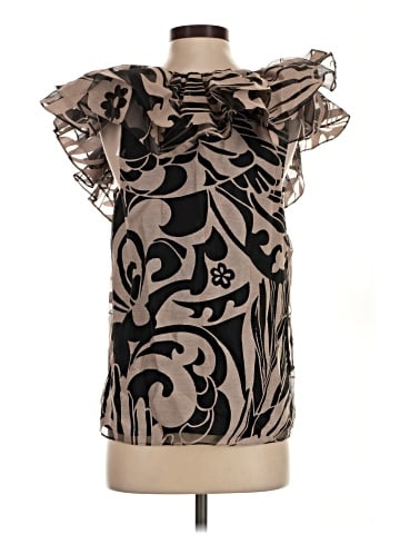 Trina Turk Short Sleeve Blouse (view 2)