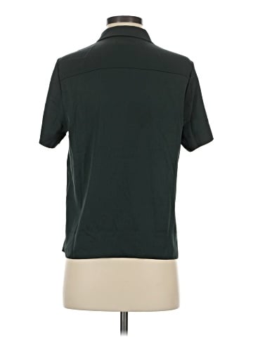 Quince Short Sleeve Silk Top (view 2)