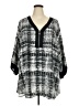 Avenue Studio 100% Polyester Black 3/4 Sleeve Blouse Size 30 - 32 - photo 1