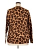 Lane Bryant Animal Print Brown Pullover Sweater Size 18 - 20 Plus - photo 2