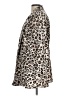Dana Buchman 100% Polyester Animal Print Silver Coat Size L - photo 5
