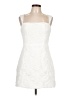 Shein 100% Polyester White Cocktail Dress Size L - photo 1