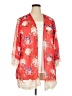 Rewind 100% Polyester Red Kimono Size XXL - photo 1