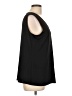 Croft & Barrow Black Sleeveless Blouse Size L - photo 4