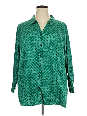 Catherines 3/4 Sleeve Blouse (view 1)