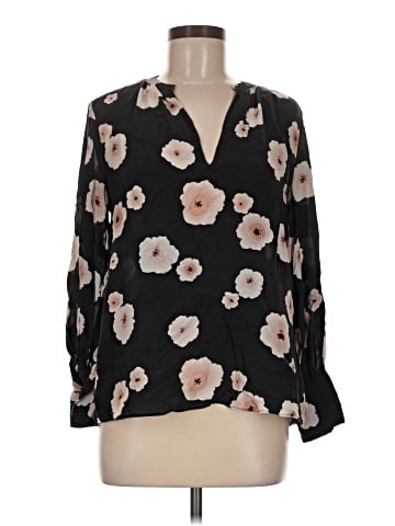 Club Monaco 3/4 Sleeve Silk Top (view 1)