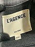 L'Agence Gray Denim Jacket Size S - photo 6