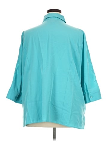 Maggie Barnes 3/4 Sleeve Blouse (view 2)