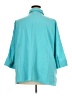 Maggie Barnes Teal 3/4 Sleeve Blouse Size 3X - photo 2