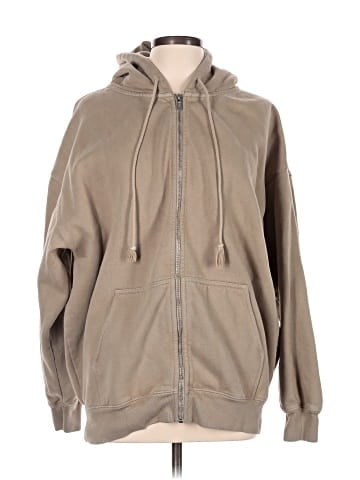 Brandy Melville Zip Up Hoodie (view 1)