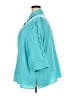 Maggie Barnes Teal 3/4 Sleeve Blouse Size 3X - photo 5
