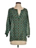 Assorted Brands Teal 3/4 Sleeve Blouse Size 1 - photo 1