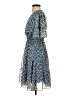 Max Studio 100% Polyester Paisley Blue Cocktail Dress Size S - photo 5