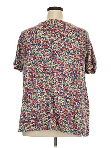 J.Jill Short Sleeve Henley (view 2)