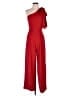 H&M 100% Polyester Solid Red Jumpsuit Size S - photo 1