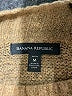 Banana Republic Color Block Tan Wool Pullover Sweater Size Med Petite - photo 7