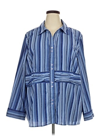 Maggie Barnes 3/4 Sleeve Blouse (view 1)