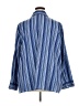 Maggie Barnes Stripes Blue 3/4 Sleeve Blouse Size 3X - photo 2